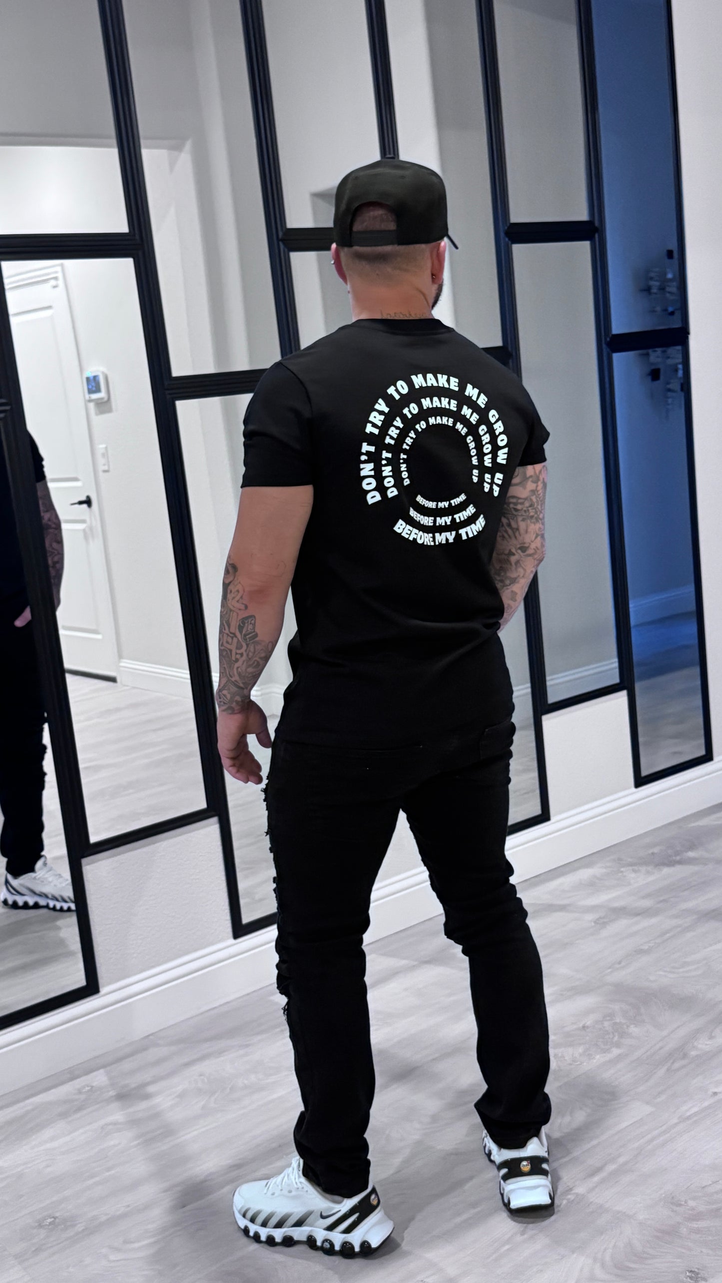 Don't Try To Make Me Grow Up Before My Time T-shirt